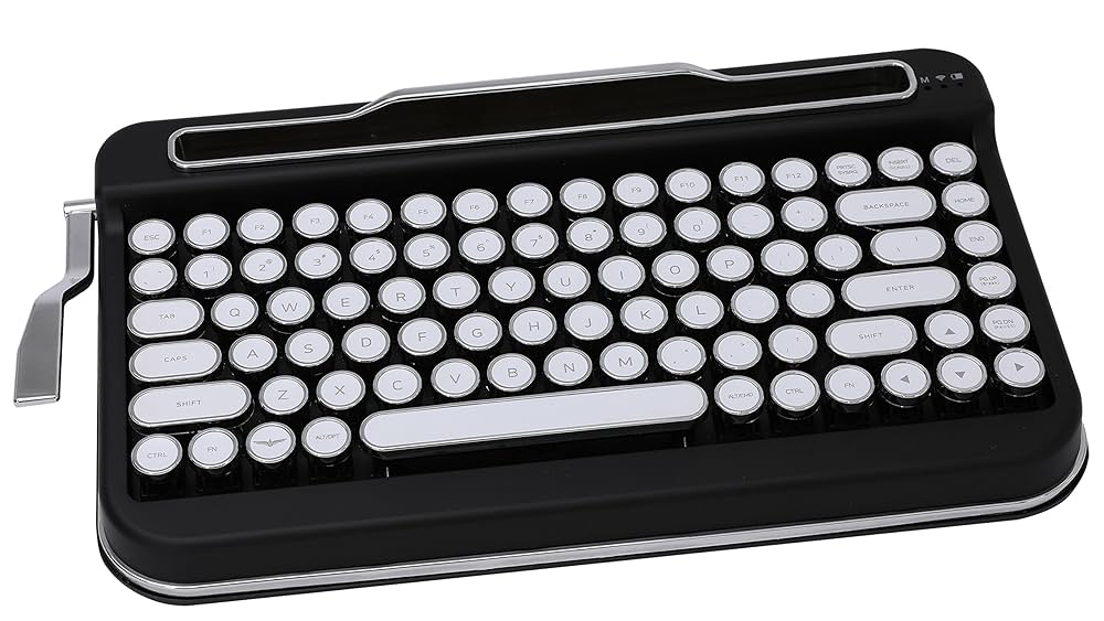Amazon | Penna Bluetoothキーボード ホワイトクロームキー